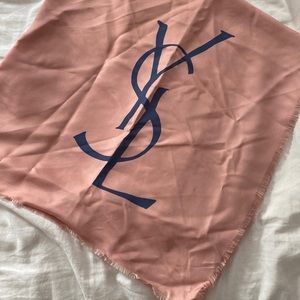 Vintage YSL silk scarf